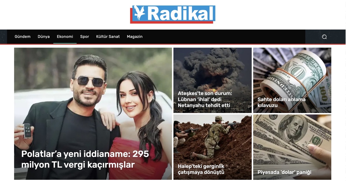 Radikal tekrar yayına başladı